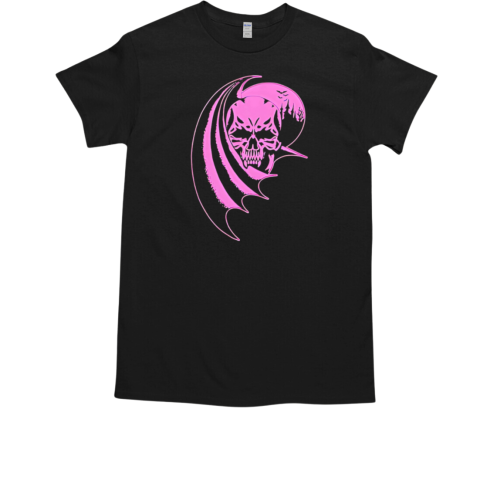 Creeper Purple Logo skull T-Shirt