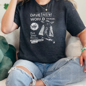 Dave New World Rot Your Brain Punk Music For Punks And Gremlins Vintage T-Shirt Classic Women's T-shirt