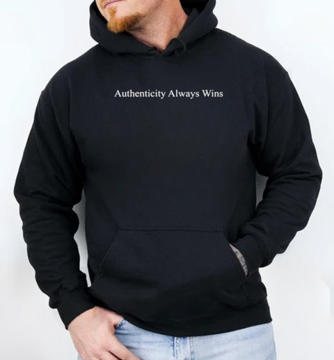 Dave Portnoy Authenticity Always Wins T-Shirt Unisex Hoodie