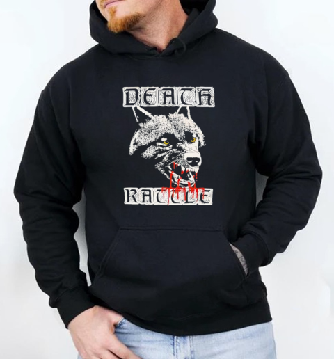 Death Rattle Wolf Cloak T-Shirt Unisex Hoodie