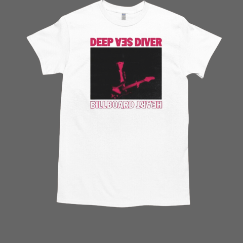 Deep Sea Diver Billboard Heart T-Shirt