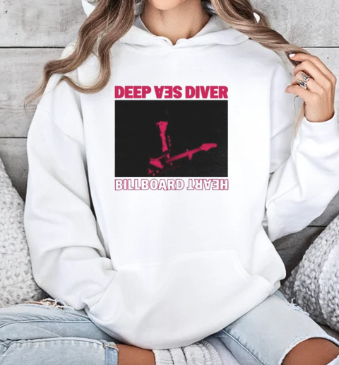 Deep Sea Diver Billboard Heart T-Shirt Unisex Hoodie