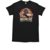 Denver Broncos mile high sunset vintage football T-Shirt Classic Men's T-shirt