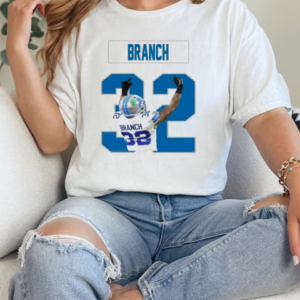 Detroit Lions 22 Brian Branch middle fingers T-Shirt Classic Women's T-shirt