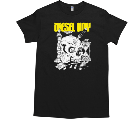 Diesel Boy Skull Knife T-Shirt