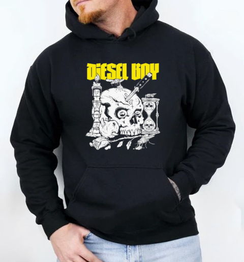 Diesel Boy Skull Knife T-Shirt Unisex Hoodie