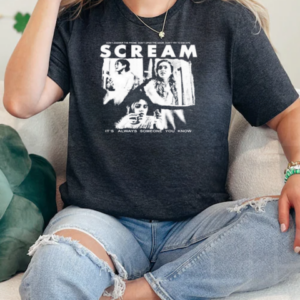 Don't Answer The Phone Don't Open The Door Don't Try To Escape Scream It's Always Someone You Know T-Shirt Classic Women's T-shirt