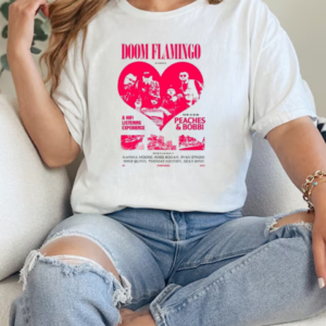 Doom Flamingo Peaches And Bobbi A Hifi Listening Experience Movie T-Shirt Classic Women's T-shirt