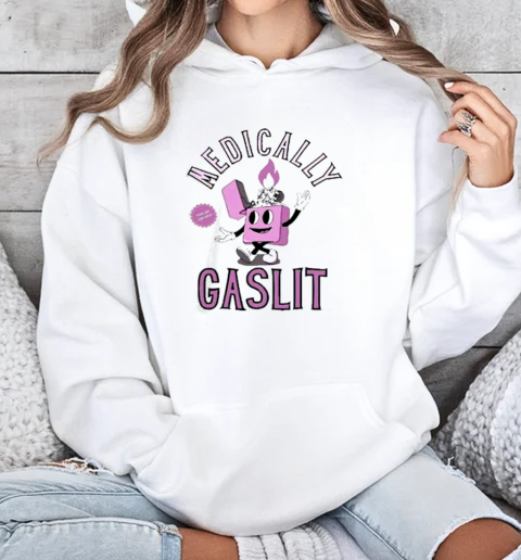 Doublecrossco Medically Gaslit T-Shirt Unisex Hoodie