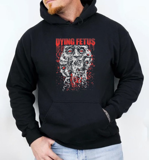 Dying Fetus Make Them Beg For Death Tentacle Face T-Shirt Unisex Hoodie