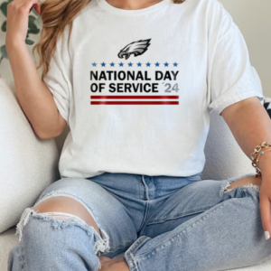 Eagles National Day Of Service '24 Never Forgot 9 11  Classic Women's T-shirt