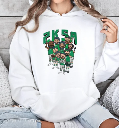 Eagles Saquon Barkley 2K SA How About Them Boys Upfront T-Shirt Unisex Hoodie