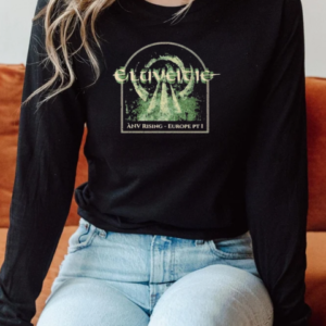Eluveitie Anv Rising Europe Pt. 1 Tour 2025 T-Shirt Long Sleeved T-shirt
