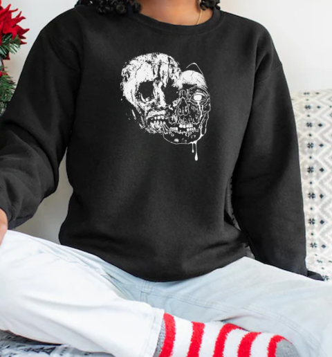 End Mash Up Skull Head T-Shirt Unisex Sweatshirt