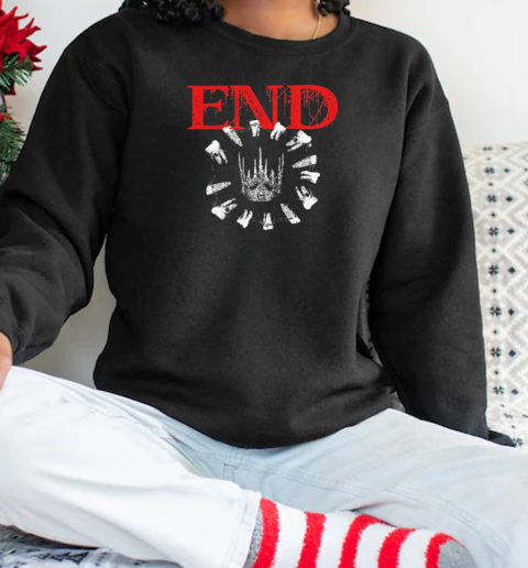 End Teeth Crown Denied By Heaven T-Shirt Unisex Sweatshirt