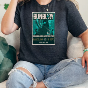 Enrique Bunbury Palau Sant Jordi in Barcelona Spain Sep 18 2025 T-Shirt Classic Women's T-shirt