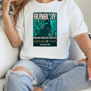 Enrique Bunbury September 18 2025 Tour Palau Sant Jordi in Barcelona Spain T-Shirt Classic Women's T-shirt