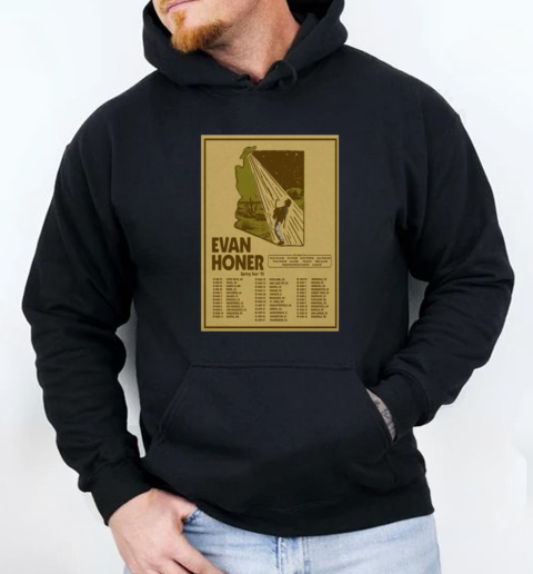 Evan Honer Spring Tour 2025 T-Shirt Unisex Hoodie