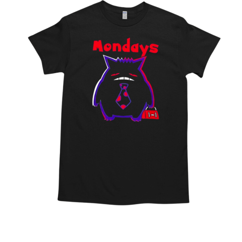 Even Gengar hates Mondays T-Shirt