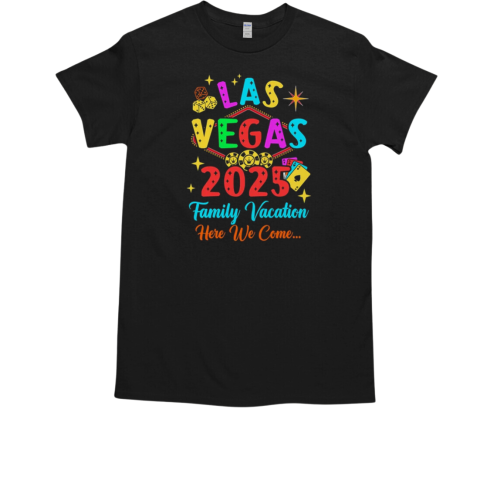 Family Vacation Las Vegas 2025 Matching Family Trip Group T-Shirt