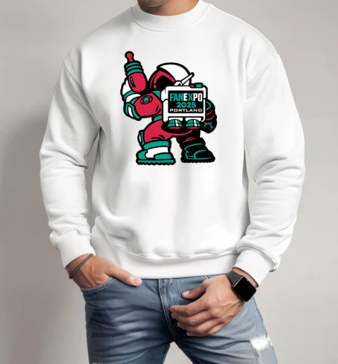 Fanexpo 2025 Portland RoBot T-Shirt Unisex Sweatshirt