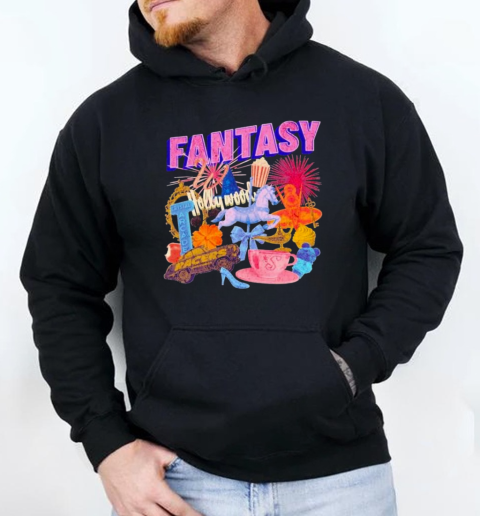 Fantasy Hollywood Crystal Arcade Racers T-Shirt Unisex Hoodie