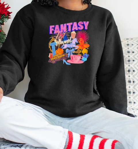 Fantasy Hollywood Crystal Arcade Racers T-Shirt Unisex Sweatshirt