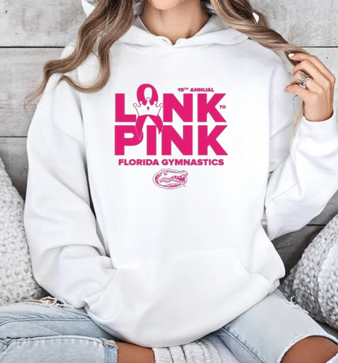 Florida Gators 2025 Gymnastics Link to Pink T-Shirt Unisex Hoodie