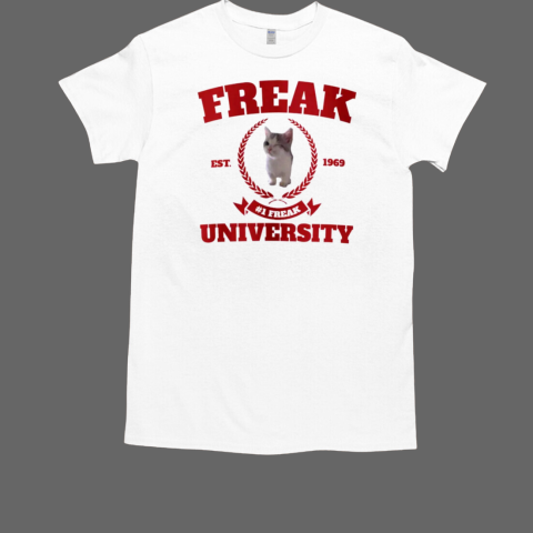 Freak University Cat Land Central Est 1969 T-Shirt