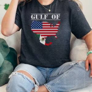 Funny Trump Gulf Of United States Of America Flag Retro T-Shirt Classic Women's T-shirt