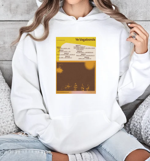 Funny Ye Vagabonds March 11 2025 Irish Arts Center Nyc Poster 2025 T-Shirt Unisex Hoodie