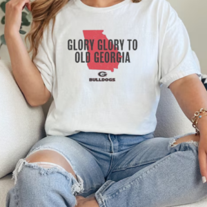 Georgia Bulldogs Glory Glory to Old Georgia T-Shirt Classic Women's T-shirt