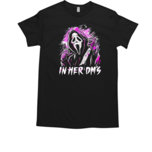Ghost Face in her dm's T-Shirt Classic Men's T-shirt