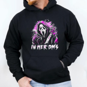 Ghost Face in her dm's T-Shirt Unisex Hoodie