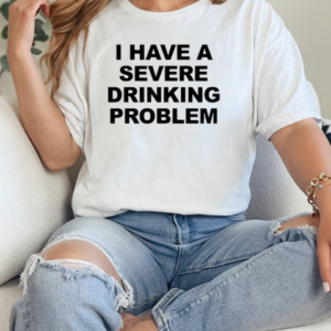 Ghoul I Have A Severe Drinking Problem T-Shirt Classic Women's T-shirt