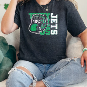 Glitter New York Jets They Not Like Us 2025  Classic Women's T-shirt