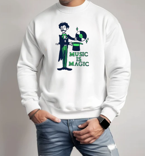 Goldbrick Music Is Magic T-Shirt Unisex Sweatshirt