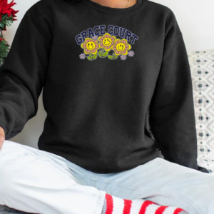 Grace Court Flower T-Shirt Unisex Sweatshirt