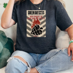 Green Day Poster 20 Years Of American Idiot 2025 Now Available T-Shirt Classic Women's T-shirt