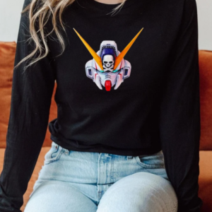 Gundam ItsaGunpla Head T-Shirt Long Sleeved T-shirt