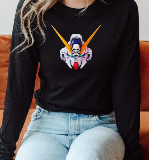 Gundam ItsaGunpla Head T-Shirt Long Sleeved T-shirt