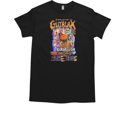 Gutalax Euro 2025 Tour Birdflesh T-Shirt