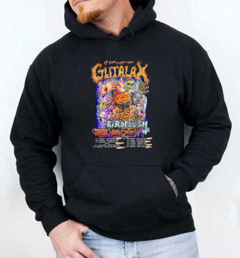 Gutalax Euro 2025 Tour Birdflesh T-Shirt Unisex Hoodie