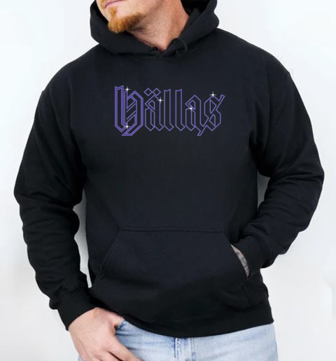 Hällas Shimmer Logo T-Shirt Unisex Hoodie