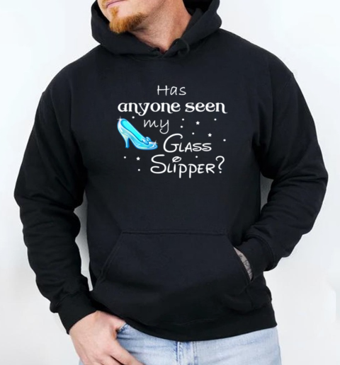 Has Anyone Seen My Glass Slipper Princess At Heart Funny T-Shirt Unisex Hoodie