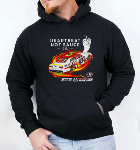 Heartbeat hot sauce Co Ryan Ellis racing T-Shirt Unisex Hoodie