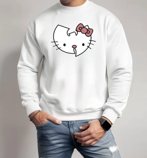 Hello Wu Kitty T-Shirt Unisex Sweatshirt