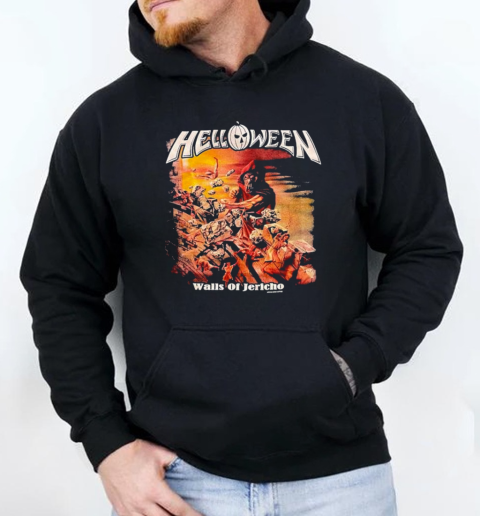 Helloween Walls Of Jericho T-Shirt Unisex Hoodie