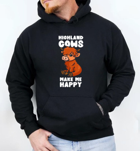 Highland Cow Lover Cattle Farm Livestock Breed Ranch Owner T-Shirt Unisex Hoodie