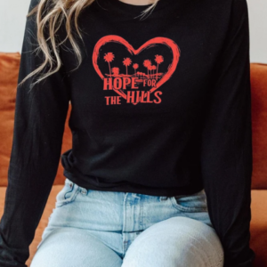 Hope For The Hills Heart T-Shirt Long Sleeved T-shirt 